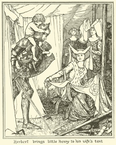 Herbert traz Little Henry para sua tenda de Wifes de Henry Justice Ford