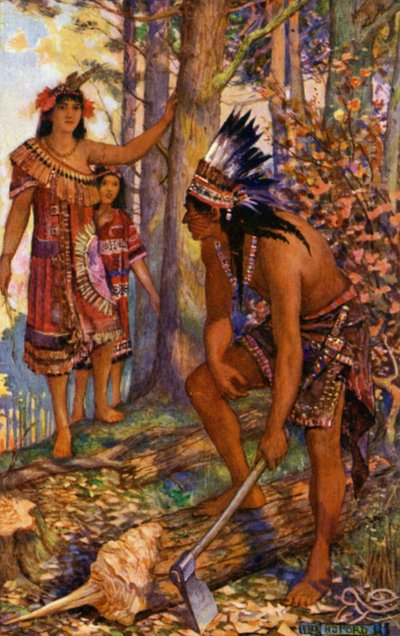 Como as meninas encontraram morador de montanha de Henry Justice Ford