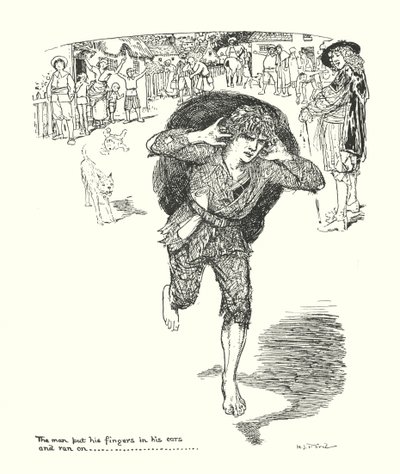 Ilustração para O Progresso do Peregrino de John Bunyan (litografia) de Henry Justice Ford