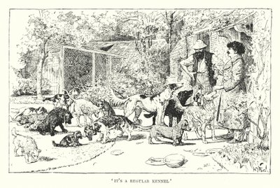 É um canil normal" (gravura) de Henry Justice Ford