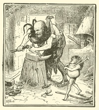 Jack my Hedgehog (gravura) de Henry Justice Ford