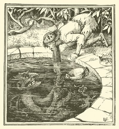 Rei Kojata (gravura) de Henry Justice Ford