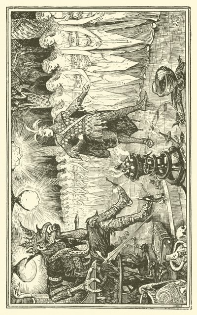 Rei Kojata (gravura) de Henry Justice Ford