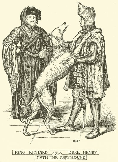 Rei Richard e Duque Henry Math, o Galgo de Henry Justice Ford