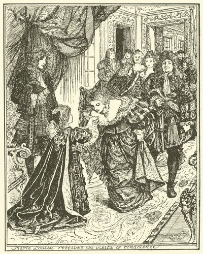 Marie Louise recebe as visitas de condolências de Henry Justice Ford