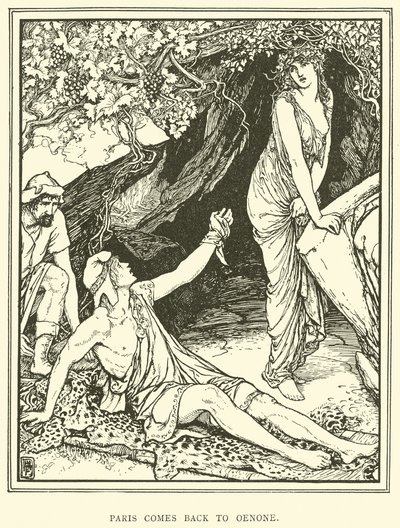 Paris volta a Oenone de Henry Justice Ford