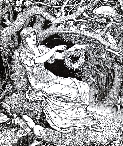 Princesa Narciso e Princesa Potentilla de Henry Justice Ford
