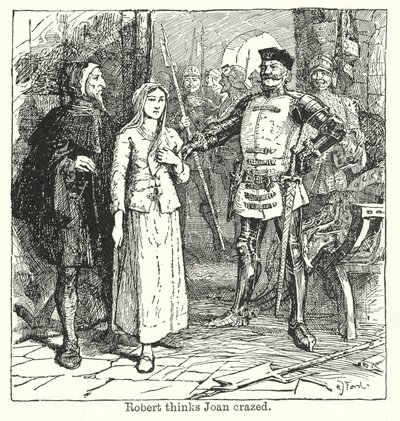 Robert pensa que Joan está louca (litografia) de Henry Justice Ford