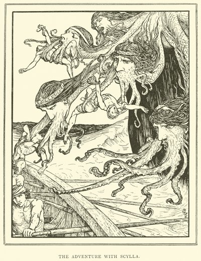 A aventura com Scylla de Henry Justice Ford