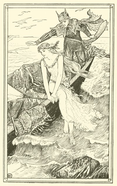 A Sereia de Ouro (gravura) de Henry Justice Ford