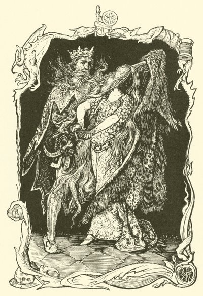 A Criatura Muita Peles (gravura) de Henry Justice Ford