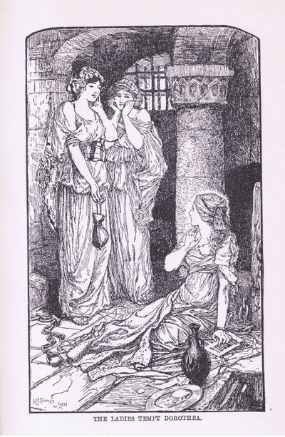 As senhoras tentam Dorethea, 1912 de Henry Justice Ford