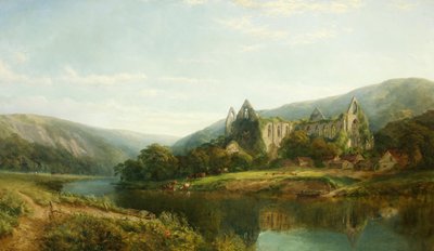 Abadia de Tintern, 1861 de Henry Jutsum