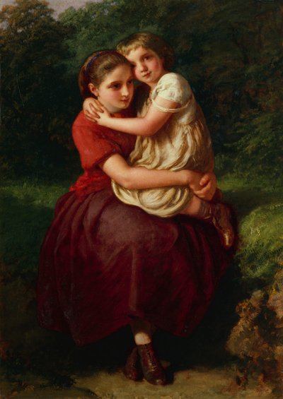 As Irmãs (óleo) de Henry Le Jeune