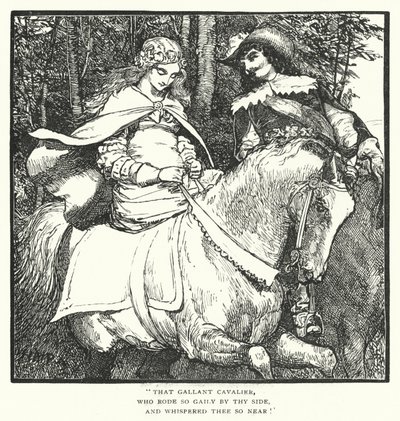 Fair Ines (gravura) de Henry Marriott (after) Paget