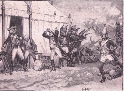 Surpresa para Frederico em Hochkirch AD 1758 de Henry Marriott Paget