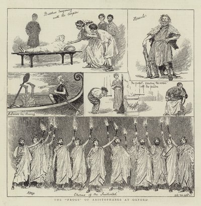 As rãs de Aristófanes em Oxford de Henry Marriott Paget