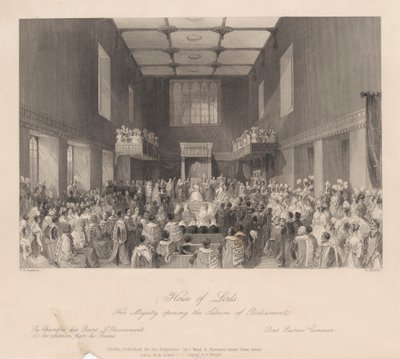 Sua Majestade abre a Sessão do Parlamento de Henry Melville