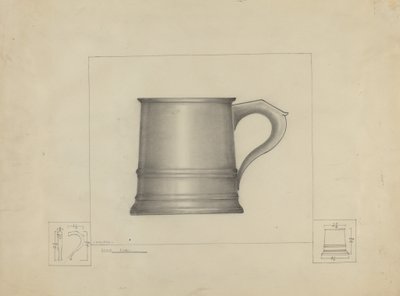 Caneca de estanho de Henry Meyers