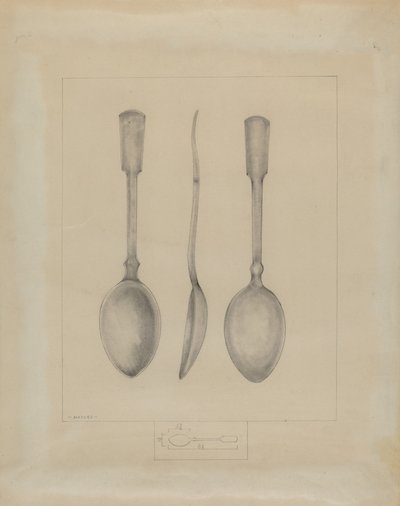 Colher de Estanho de Henry Meyers