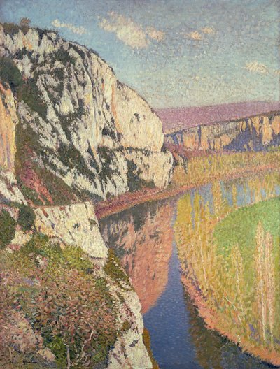 Paisagem em Douellens, 1897 de Henry Moret