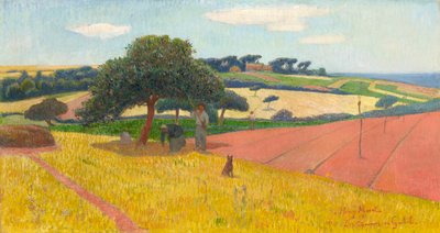 Os Culms em Guidel, 1891. de Henry Moret