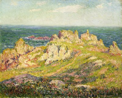 Rochas à beira-mar; Rochas à beira-mar, de Henry Moret
