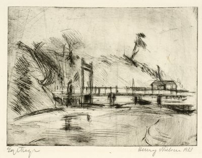Ponte sobre o fosso da fortaleza de Henry Nielsen