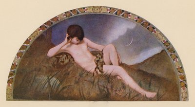 Endymion de Keats (litografia a cores) de Henry Oliver Walker
