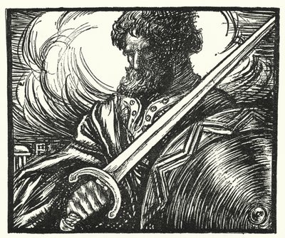 Poema de Matthew Arnold: Alaric em Roma (gravura) de Henry Ospovat