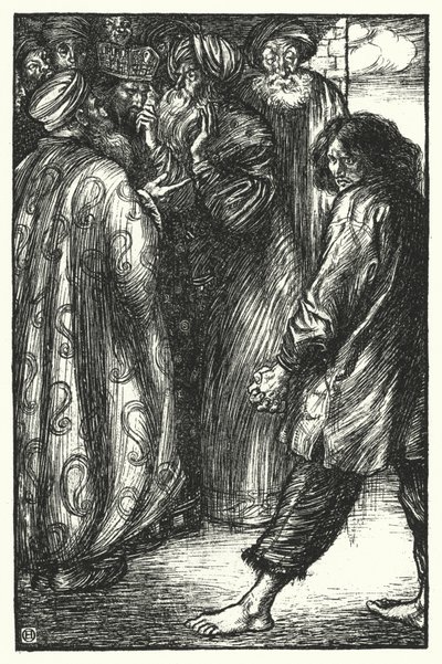 Poema de Matthew Arnold: O Rei Doente em Bokhara (gravura) de Henry Ospovat
