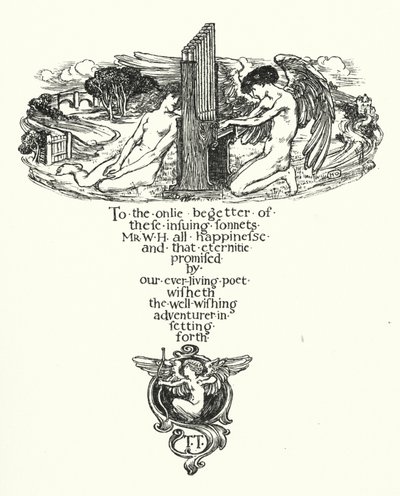 Sonetos de Shakespeare, Dedicação de Henry Ospovat