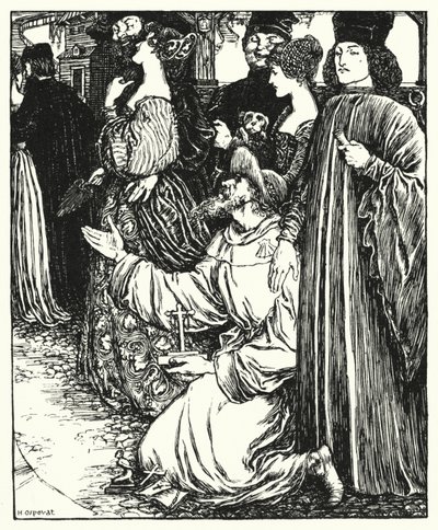Sonetos de Shakespeare, Sonnet LXVI (litho) de Henry Ospovat