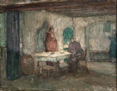 E Ele Desapareceu de Sua Vista, ca. 1898. de Henry Ossawa Tanner