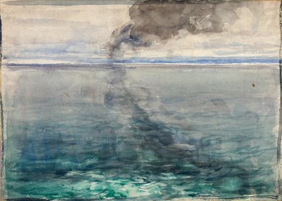 Atravessando o Atlântico Voltar para Casa, 1894. de Henry Ossawa Tanner
