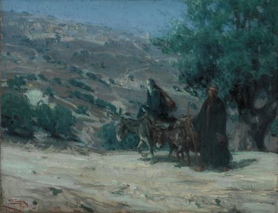 Voo para o Egito de Henry Ossawa Tanner