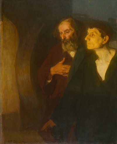 Os dois discípulos junto ao túmulo de Henry Ossawa Tanner