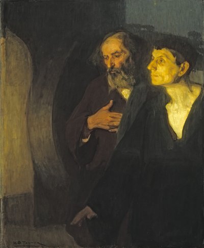 Os dois discípulos no túmulo, c.1906 de Henry Ossawa Tanner