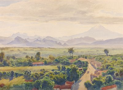 Vista de Cuernavaca de Henry Otto Wix
