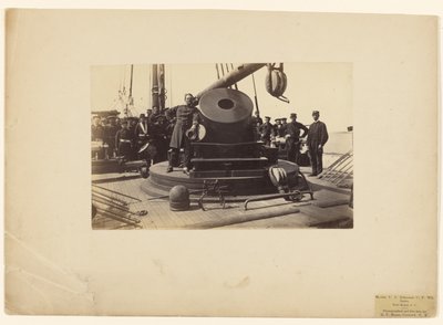 Morteiro [na] escuna americana C.P. Williams, Port Royal, S.C. de Henry P. Moore