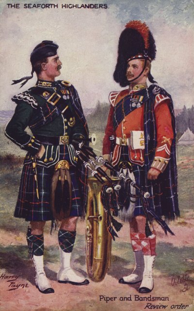 Os Highlanders de Seaforth de Henry Payne