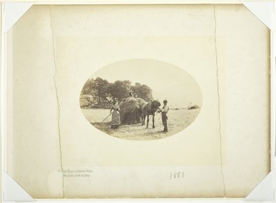 Nas encostas de Cader-Idris, The Last Load of Hay, 1883. de Henry Peach Robinson