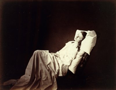 Ela Nunca Disse Seu Amor, 1857. de Henry Peach Robinson
