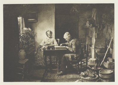 Quando o trabalho do dia estiver concluído de Henry Peach Robinson