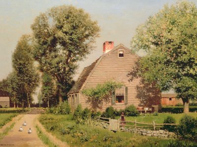Herdade Velha no Turnpike, c.1889 de Henry Pember Smith