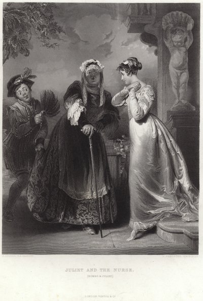 Julieta e a enfermeira de Henry Perronet Briggs