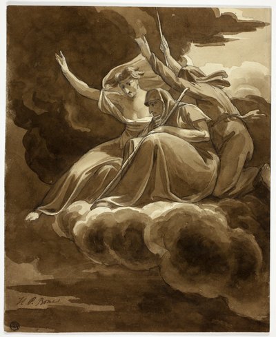 Três Bruxas de MacBeth de Henry Pierce Bone