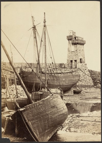 [Barcos num porto] de Henry Pollock