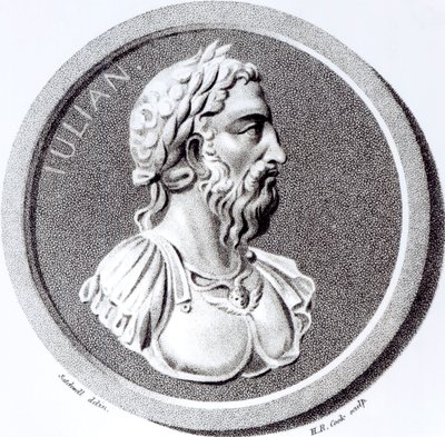 Retrato de Dídio Juliano, de &39;A História do Declínio e Queda do Império Romano&39; Vol 7, pág. 137. por Edward Gibbon, 1808 de Henry R. Cook
