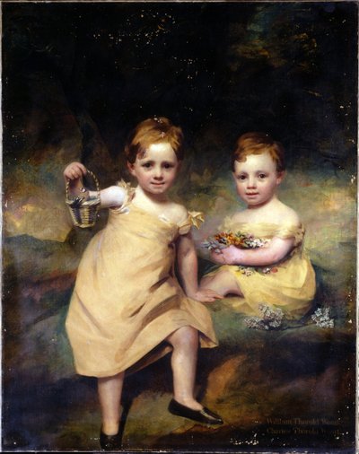 Retrato duplo de William Thorold Wood e Charles Thorold Wood de Henry Raeburn